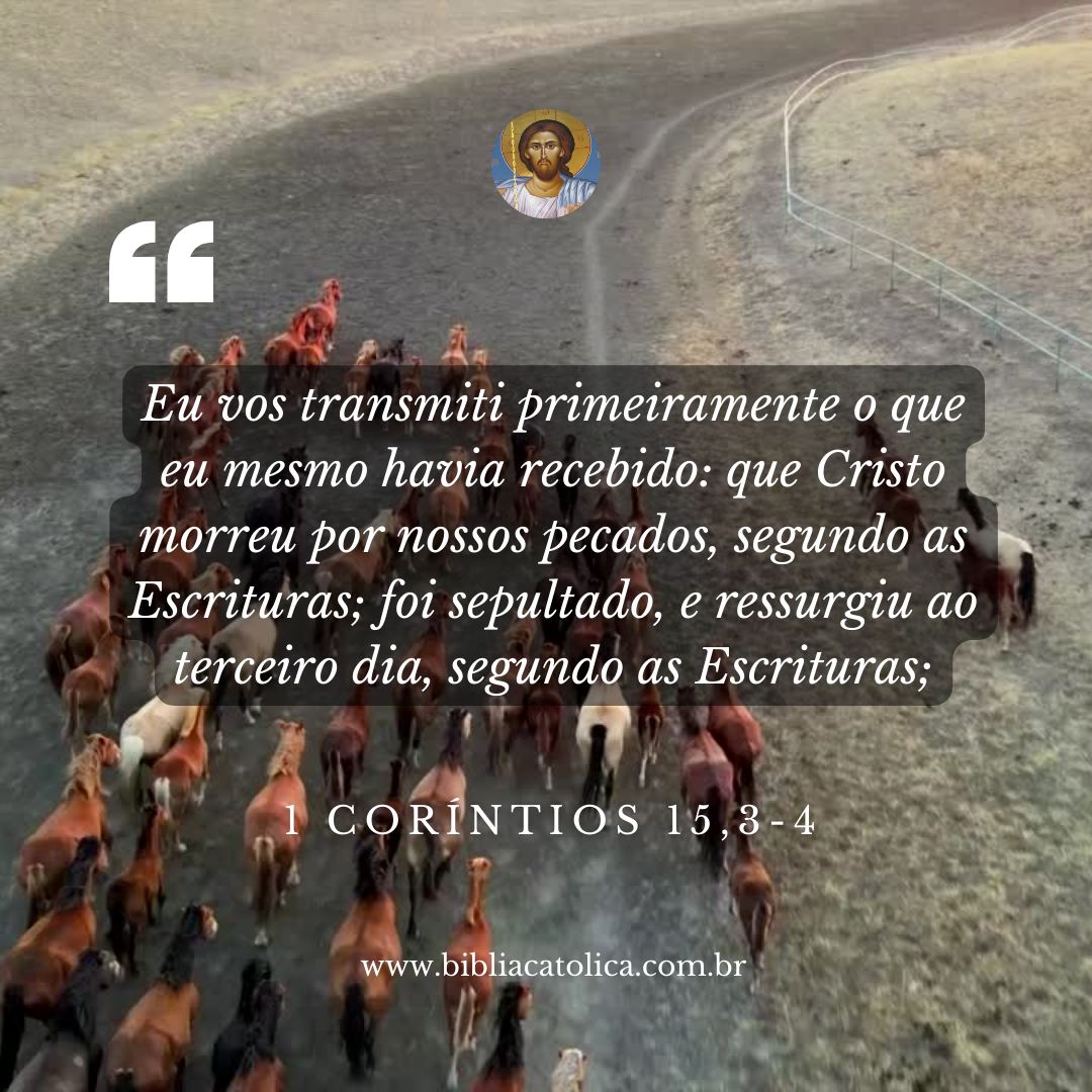 1 Coríntios 15,3-4