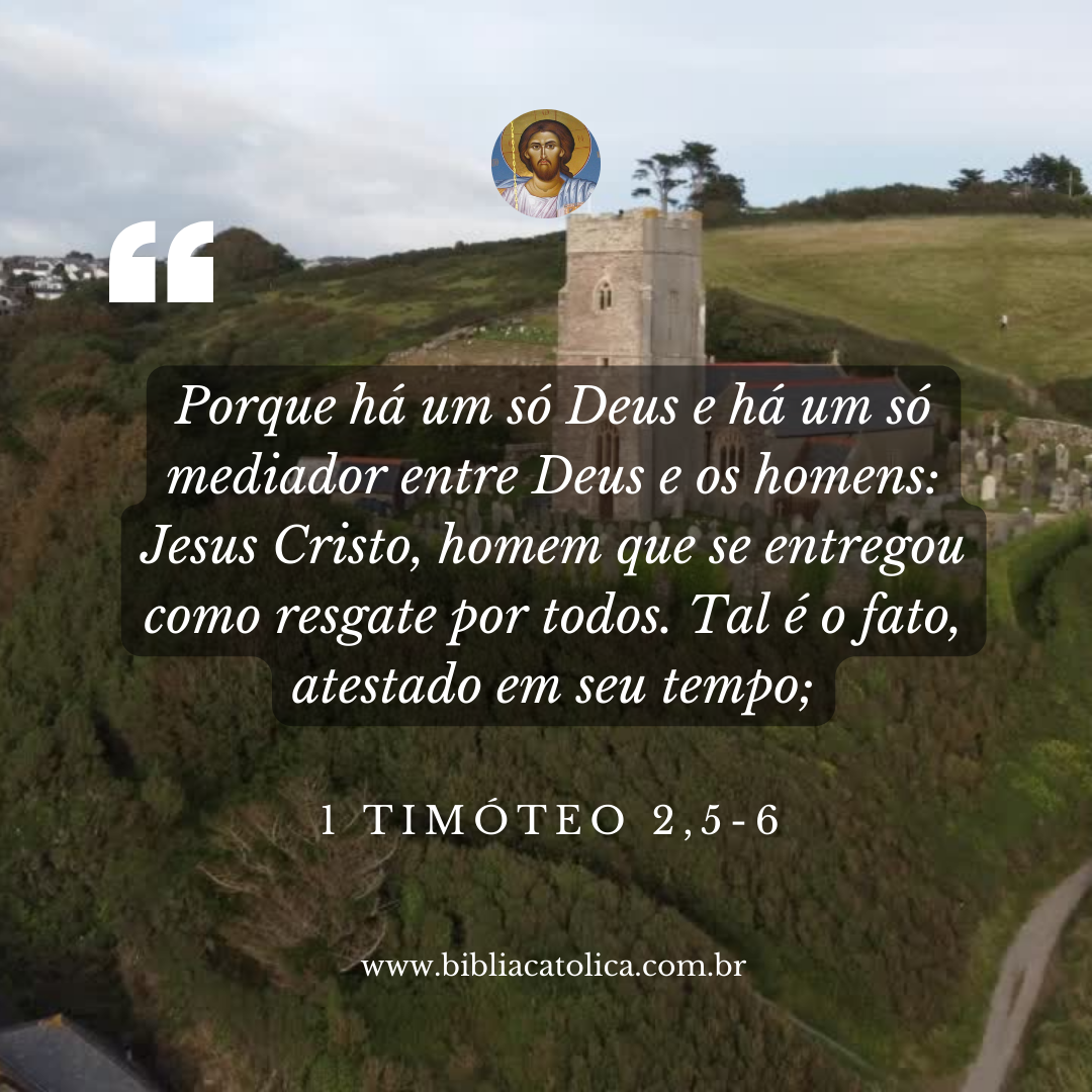1 Timóteo 2,5-6