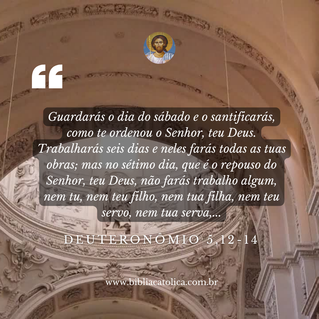 Deuteronômio 5,12-14