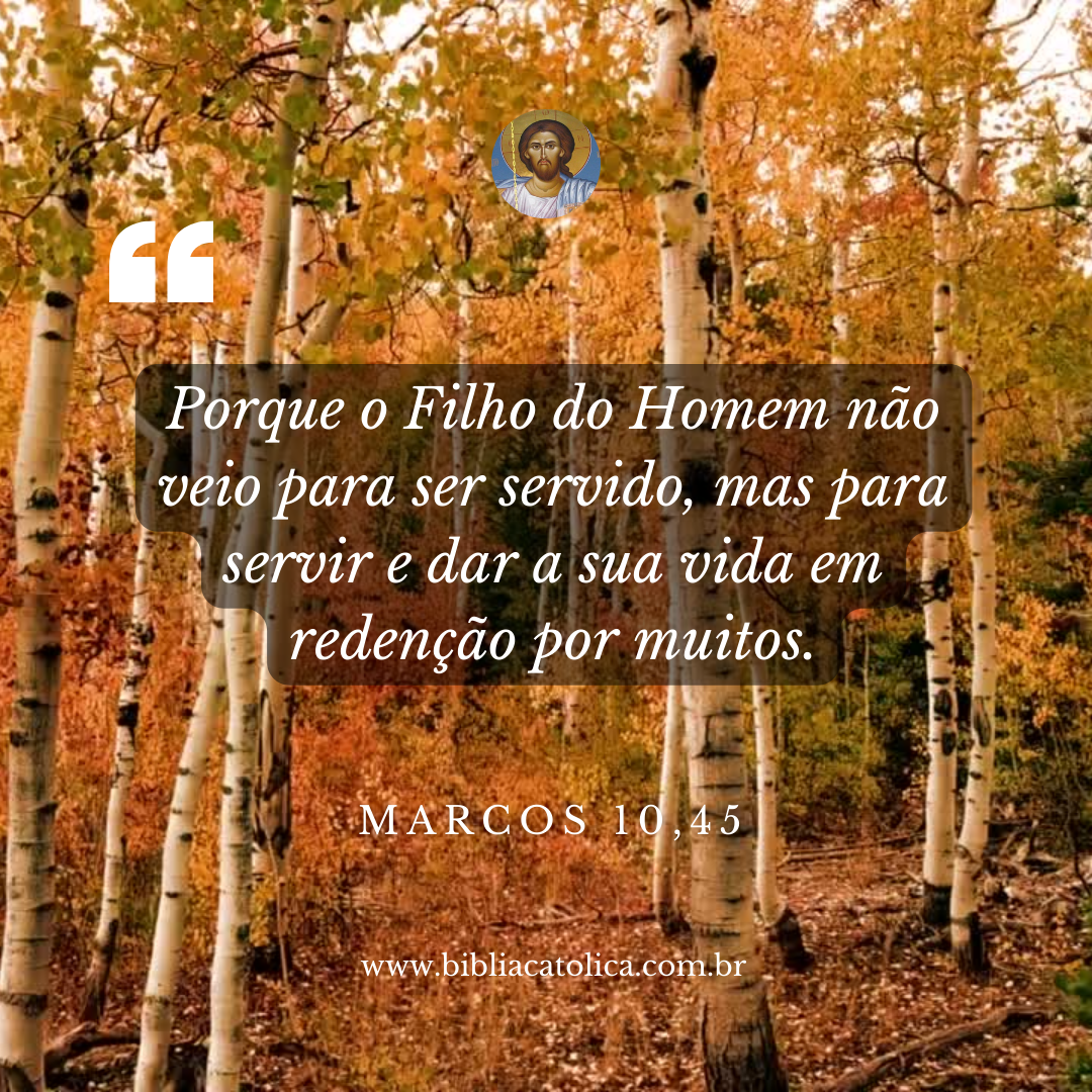 Marcos 10,45