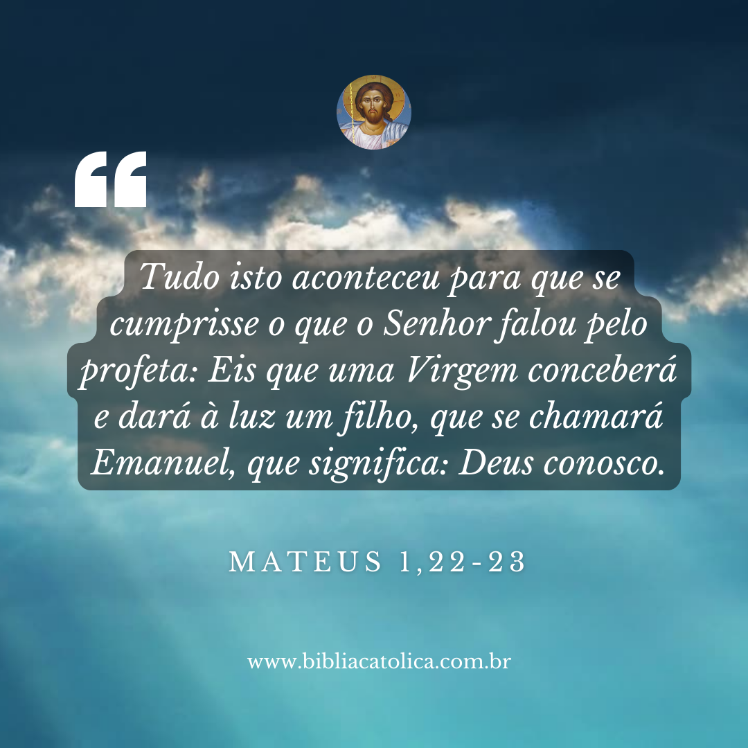 Mateus 1,22-23