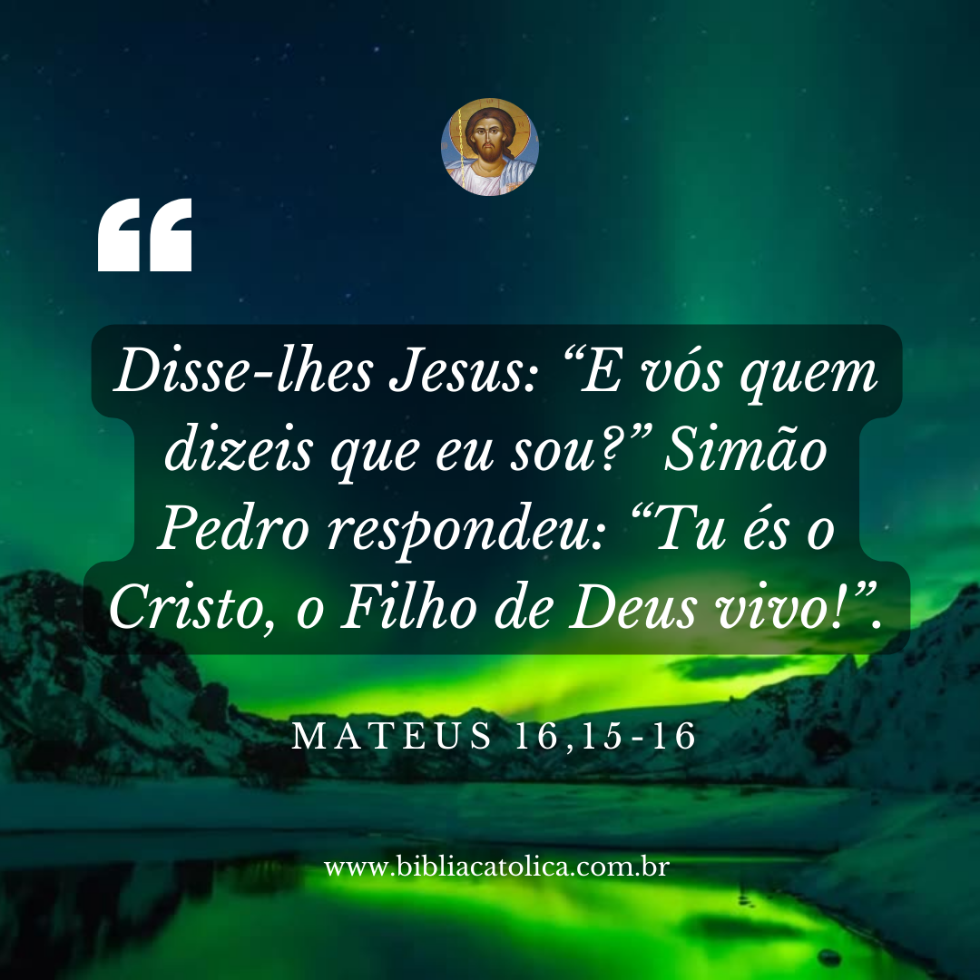 Mateus 16,15-16