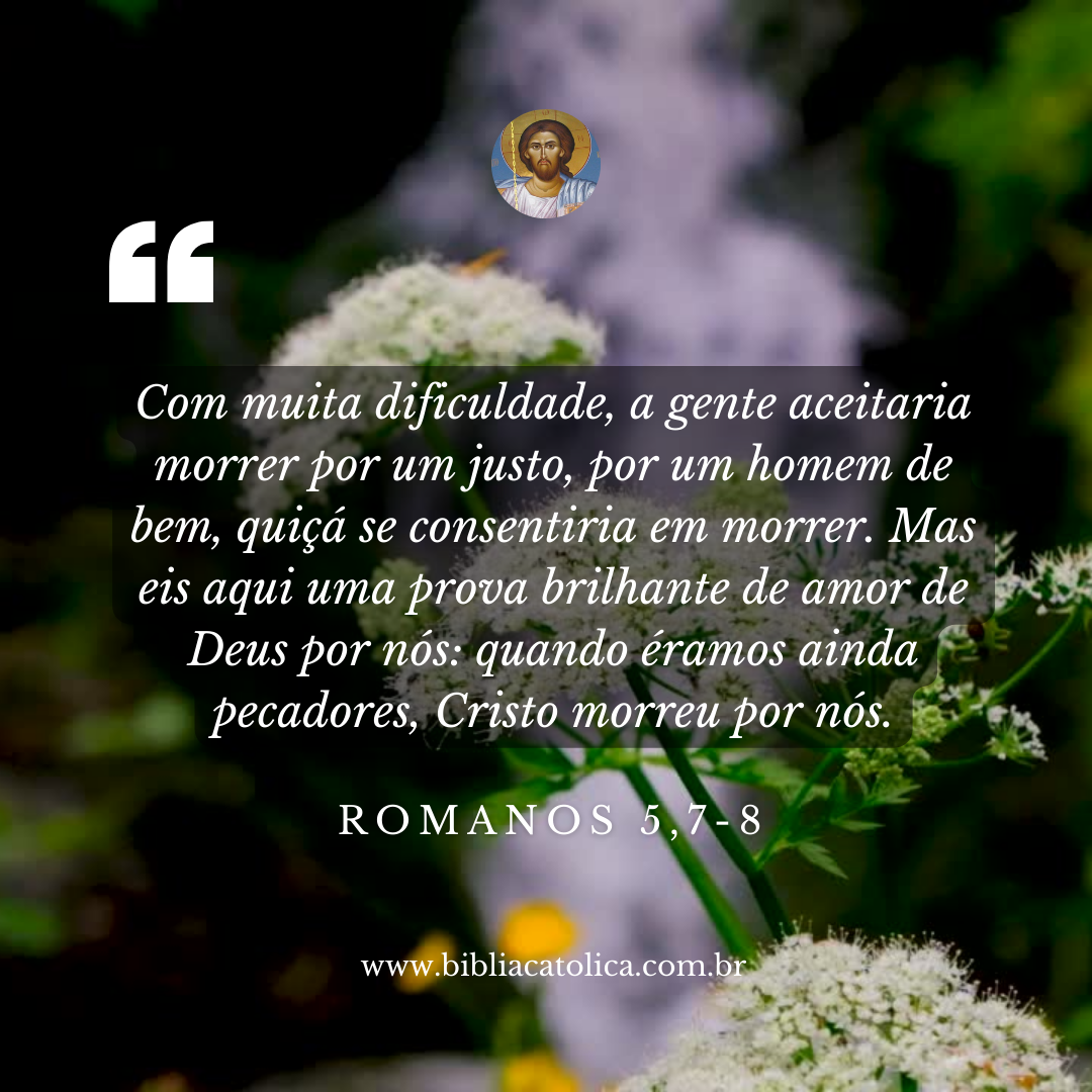 Romanos 5,7-8