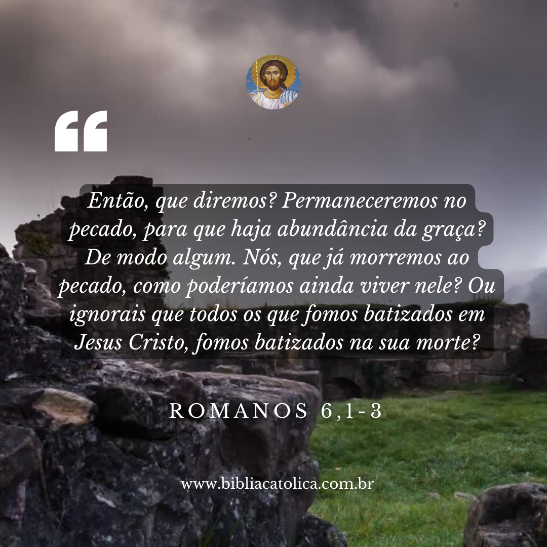 Romanos 6,1-3